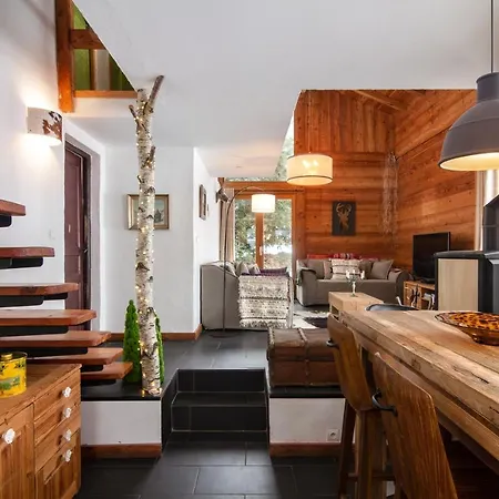 Taconnaz - Warm & Cosy 3br With Fireplace In Nature - By Cozee Chalet *