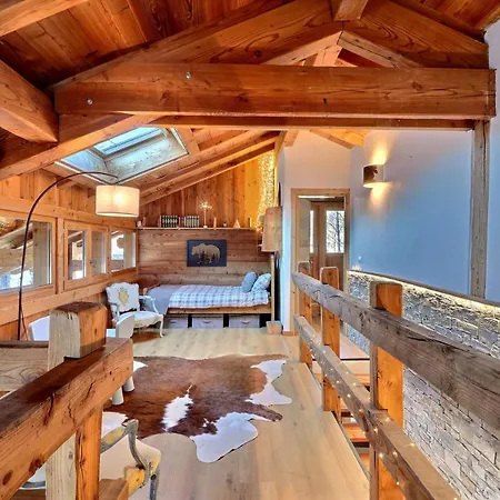 Taconnaz - Warm & Cosy 3br With Fireplace In Nature - By Cozee Chalet